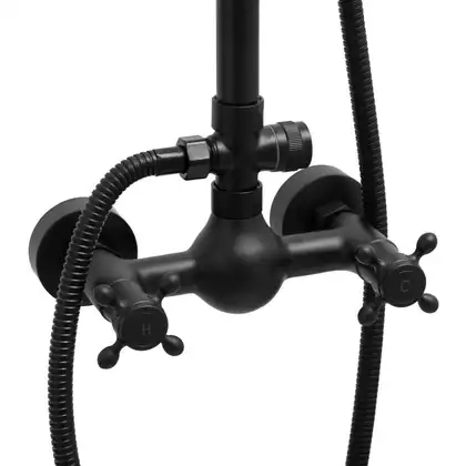 Душевой гарнитур Yoka DIXI BLACK черный (BP.DIXI BLK)