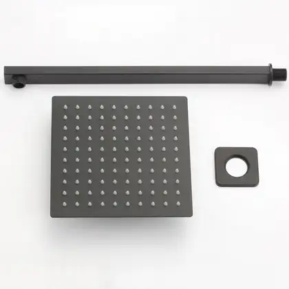 Душовий гарнітур прихованого монтажу Yoka DUAL 25 BLACK + BOX чорний (BP.DUAL25 BLK)