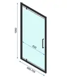 Rea Душова Кабіна Rapid Swing 70x80 KPL-K6407-K6421 (KPL-6407-6421)