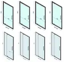 Rea Душова Кабіна Rapid Swing 70x80 KPL-K6407-K6421 (KPL-6407-6421)