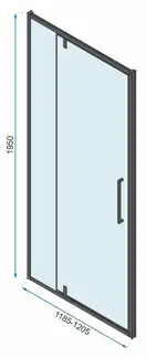 Душова Кабіна REA Rapid Swing 120x90 KPL-6413-6422