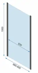 Душова Кабіна REA Rapid Fold 100x90 KPL-6420-6422
