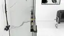 Душова Стінка REA Aero Чорний 110 + Evo KPL-6597-00652