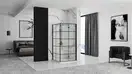 Душова Кабіна REA Molier Чорний 80x80 KPL-8537-8412