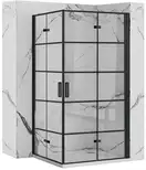 Душова Кабіна REA Molier Чорний Double 90x100 KPL-8538-6963