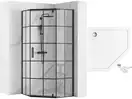 Душова Кабіна REA HEX 90x90 + Душевий Піддон 90x90 KPL-8979-8544