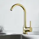 Rea Talisa Gold Змішувач для кухні, золото (REA-B1020)
