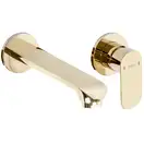 Смеситель для раковины (умывальника) REA HYPER GOLD + BOX настенный (REA-B2060)
