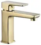 Змішувач для раковини (умивальника) REA ORIX GOLD золотий низький (REA-B6163)