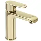 Смеситель для раковины (умывальника) REA BLOOM GOLD золото низкий (REA-B6200)