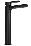 Смеситель для раковины (умывальника) REA ARGUS BLACK черный высокий (REA-B6211)