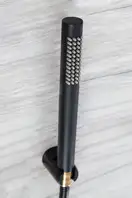 Смеситель для ванны и душа REA SALTO BLACK ROSE GOLD настенный с изливом (REA-B6352)