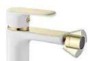 Смеситель для биде REA BLOOM WHITE GOLD (REA-B9930)