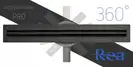 Rea Neo Slim Pro Black Трап для душу, чорний (REA-G8901)