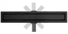Трап для душа REA NEO PRO BLACK 2в1 черный 80 см (REA-G8907)