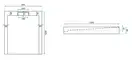 Душевой поддон REA GRAND 90X120 WHITE (REA-K4591)