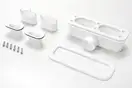 Душевой поддон REA GRAND 90X90 WHITE (REA-K4592)
