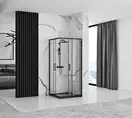 Душевая кабина REA PUNTO BLACK 80х80 (REA-K4800)