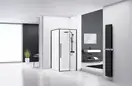 Душевая кабина REA SOLAR BLACK 90х90 (REA-K6412)