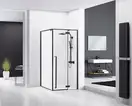 Душевая кабина REA FARGO BLACK 80х100 (REA-K6950)