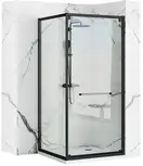 Душевая кабина REA SPACE IN BLACK 90х90 (REA-K8881)