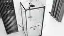 Душевая кабина REA SPACE IN BLACK 80х100 (REA-K8882)