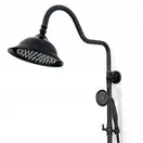 Душевой гарнитур REA RETRO OLD BLACK черный (REA-P2366)