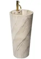 Умывальник (раковина) REA BLANKA NATURAL MATT MARMUR напольный (REA-U4664)