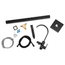 Смеситель для ванны YOKA ENZO BLACK черный напольный (BS.ENZO-BLK)