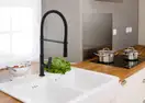 Змішувач для кухни Yoka ITALLA BLACK черный (BZ.ITALLA-BLK)