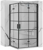 Душова Кабіна REA Molier Чорний Double 90x100 KPL-8538-6963