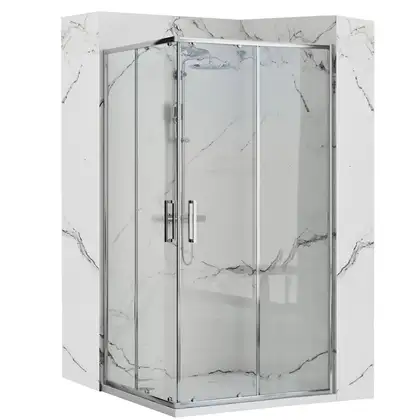 Душова Кабіна REA Punto 80x100 + Душовий Піддон Savoy KPL-1889-4087