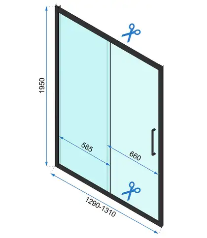 Душова Кабіна REA Rapid Slide 110x90 KPL-6401-6422