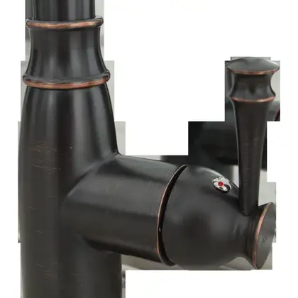 Rea Deco Old Змішувач для кухні, чорний високий (REA-B0182)