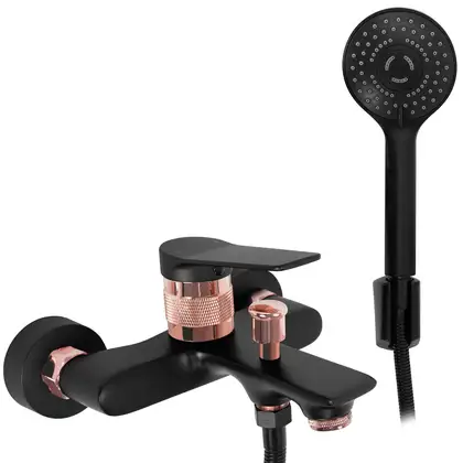 Змішувач для ванни REA VIRAL BLACK ROSE GOLD (REA-B2027) Змішувач для ванни REA VIRAL BLACK ROSE GOLD (REA-B2027)