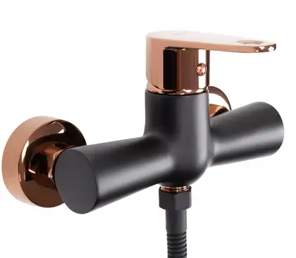 Смеситель для ванны и душа REA MILD ROSE GOLD настенный (REA-B9149) Смеситель для ванны и душа REA MILD ROSE GOLD настенный (REA-B9149)