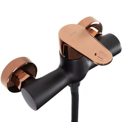 Смеситель для ванны и душа REA MILD ROSE GOLD настенный (REA-B9149) Смеситель для ванны и душа REA MILD ROSE GOLD настенный (REA-B9149)