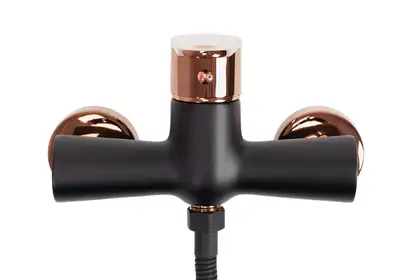 Смеситель для ванны и душа REA MILD ROSE GOLD настенный (REA-B9149) Смеситель для ванны и душа REA MILD ROSE GOLD настенный (REA-B9149)