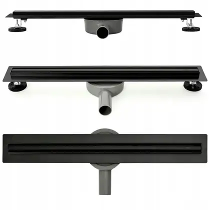 Rea Neo Slim Pro Black Трап для душу, чорний (REA-G8901)
