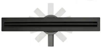 Трап для душа REA NEO SLIM PRO BLACK черный 80 см (REA-G8902)
