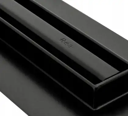 Трап для душа REA NEO SLIM PRO BLACK черный 100 см (REA-G8904)
