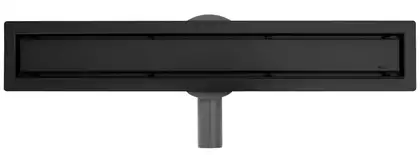 Трап для душа REA NEO PRO BLACK 2в1 черный 100 см (REA-G8909)