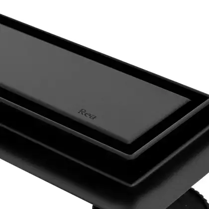 Трап для душа REA NEO PRO BLACK 2в1 черный 100 см (REA-G8909)