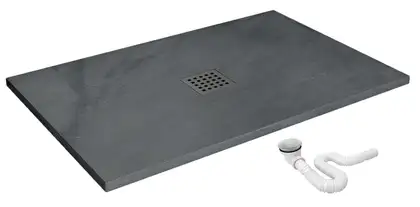 Душевой поддон REA ROCK 80X120 GREY (REA-K4583)
