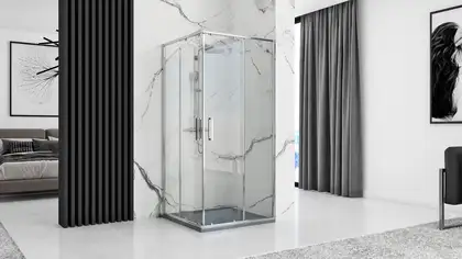 Душевой поддон REA ROCK 90X90 GREY (REA-K4585)