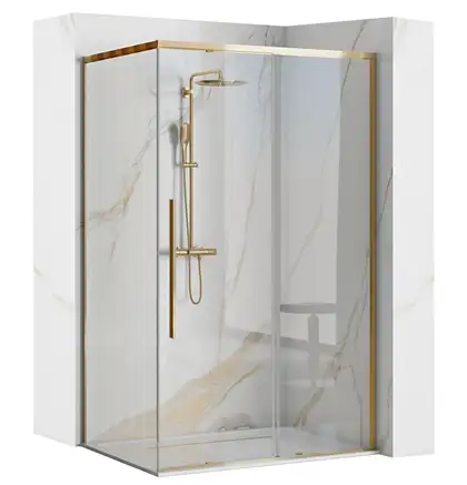 Душевая кабина REA SOLAR GOLD 90х90 (REA-K4900) Душевая кабина REA SOLAR GOLD 90х90 (REA-K4900)