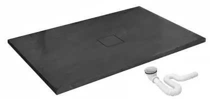 Душевой поддон REA STONE 80X120 BLACK (REA-K9602)