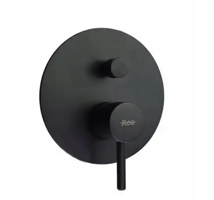 Rea Lungo Black Душова система прихованого монтажу, чорна (REA-P4100)