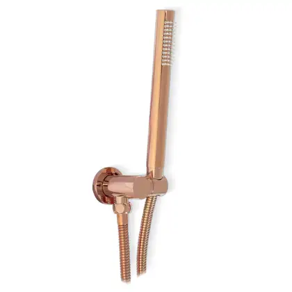 Душевая система REA LUNGO ROSE GOLD + BOX скрытого монтажа (REA-P4111)