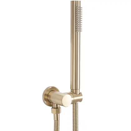Душевая система с термостатом REA MILER BRUSHED GOLD + BOX скрытого монтажа (REA-P6716) Душевая система с термостатом REA MILER BRUSHED GOLD + BOX скрытого монтажа (REA-P6716)